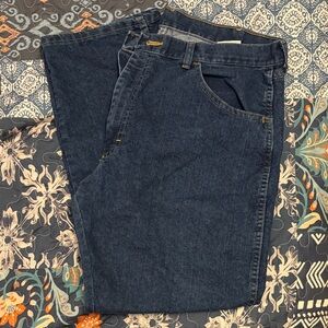 Men's Wrangler Blue Jeans Size 38" x 29"